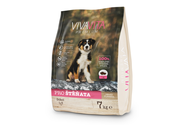 2400_2krm1066 Vivavita Didelių Veislių Šuniukams, 7Kg - Image 1