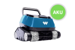 Azuro Warrior AKU bevielis baseino robotas su FocusFlow technologija