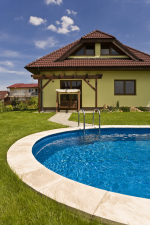 Ibiza Apvali - 4,00 X 1,50 M - Pilkos Sienos Storis 0,75 Mm, Su Skylutėmis Skimeriui Ir Atgaliniam Srautui, Apatiniai Bėgiai, Be Viršutinių Bėgių P1/P3 - Image 3