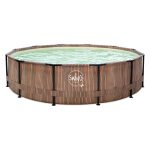 Swing Metalinis Rėmas, Spalva - Natūralus Tikmedis 3,05 X 0,76 M