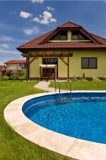 Įkasamas lauko baseinas 4.6 x 1.35 be betonavimo